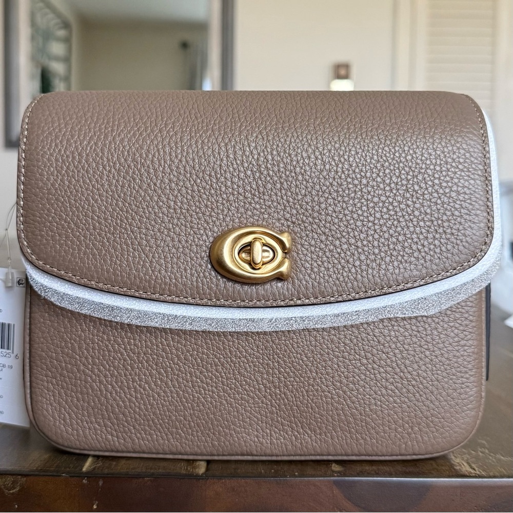 Coach Cassie 19 in Dark Stone NWT